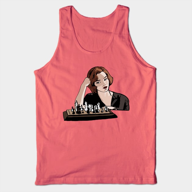 Queen Tank Top by Slightly Unhinged